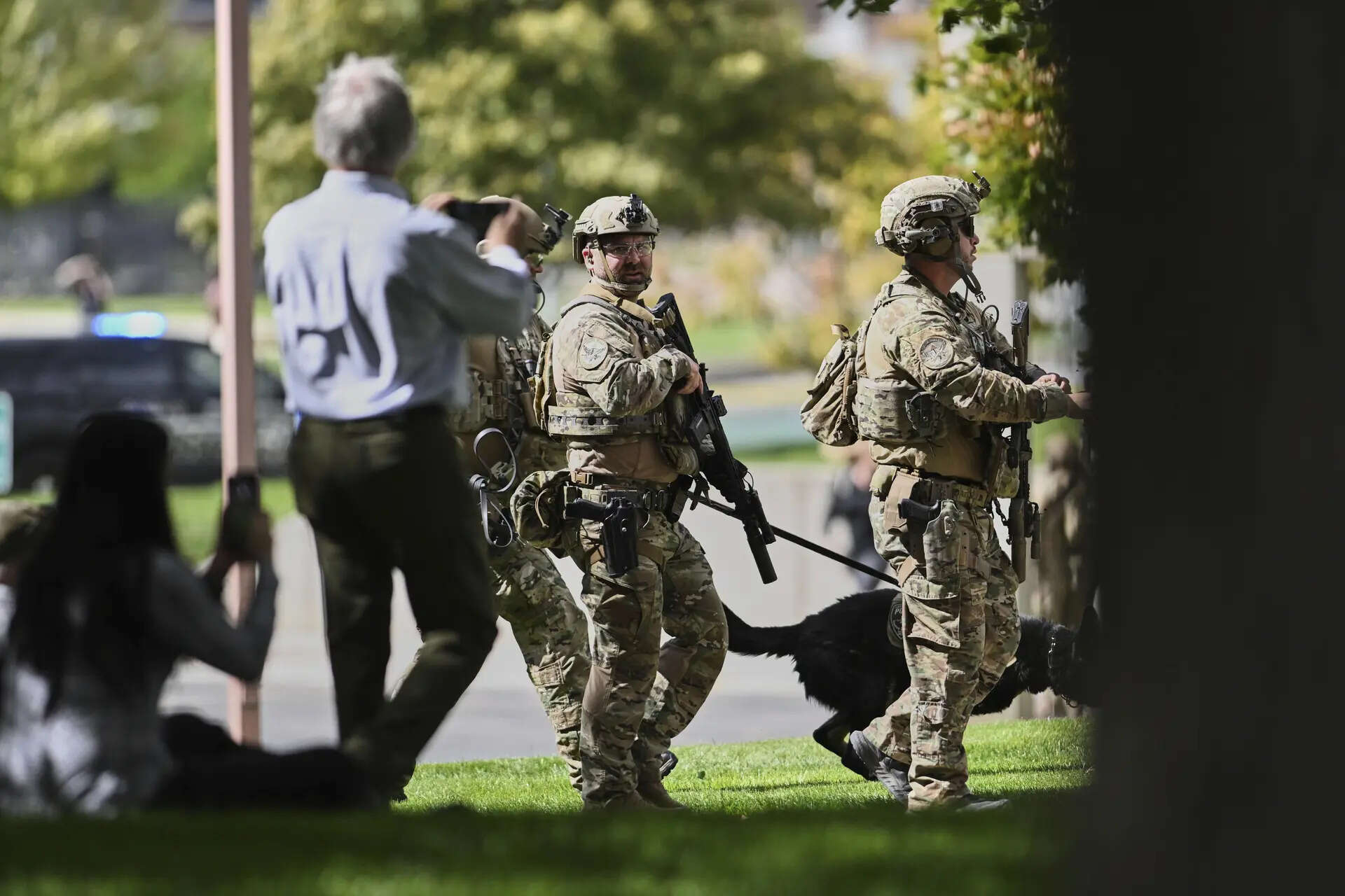 Charlie Kirk killing: Rifle recovered; FBI says killer appears to be of college age