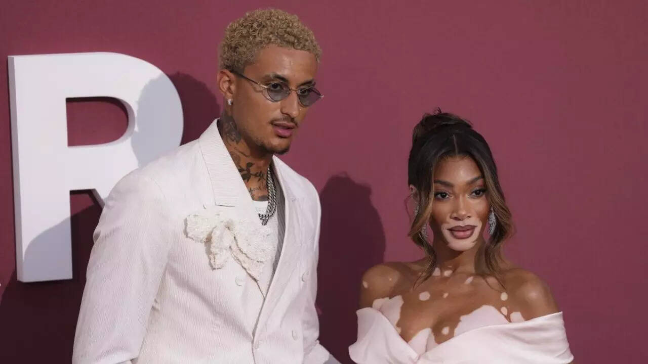 Kyle Kuzma and Winnie Harlow