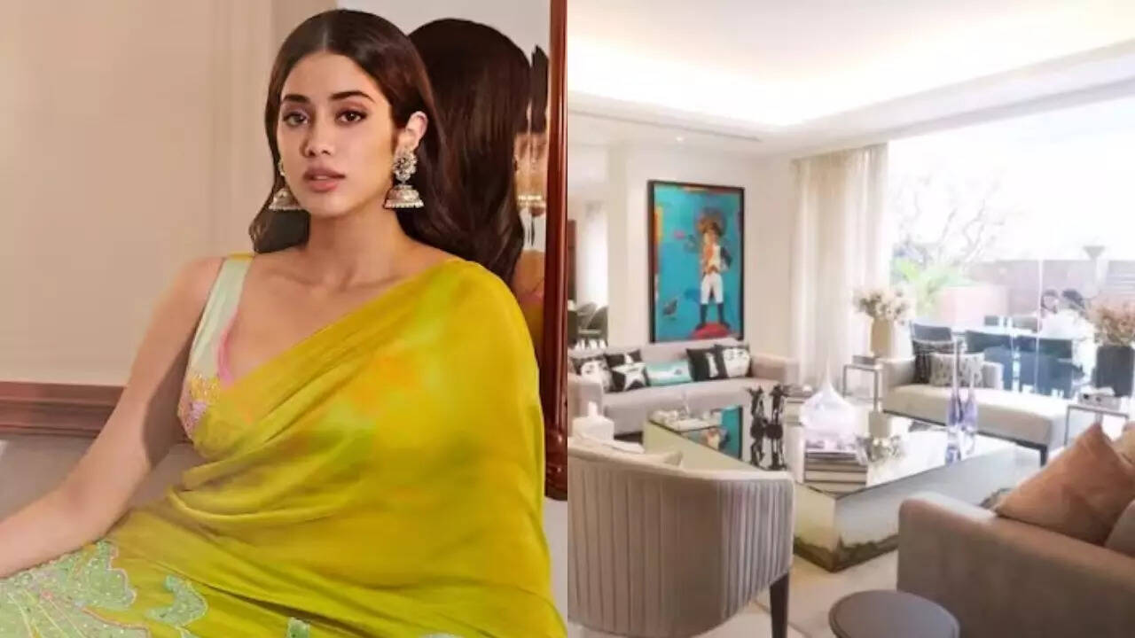 Inside Janhvi Kapoor’s stunning Rs 65 crore home