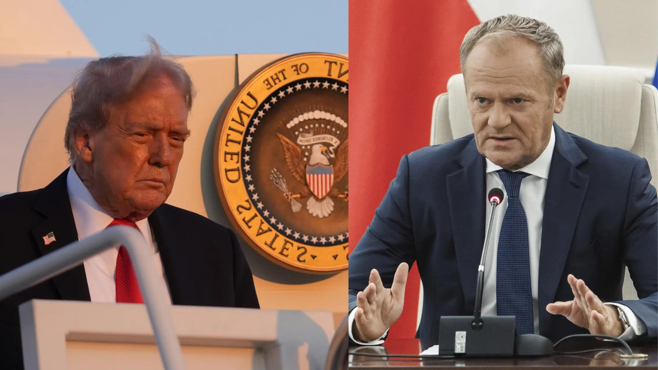 Donald Trump vs Tusk: Warsaw rejects ‘mistake’ claim; calls Russian drone strike deliberate