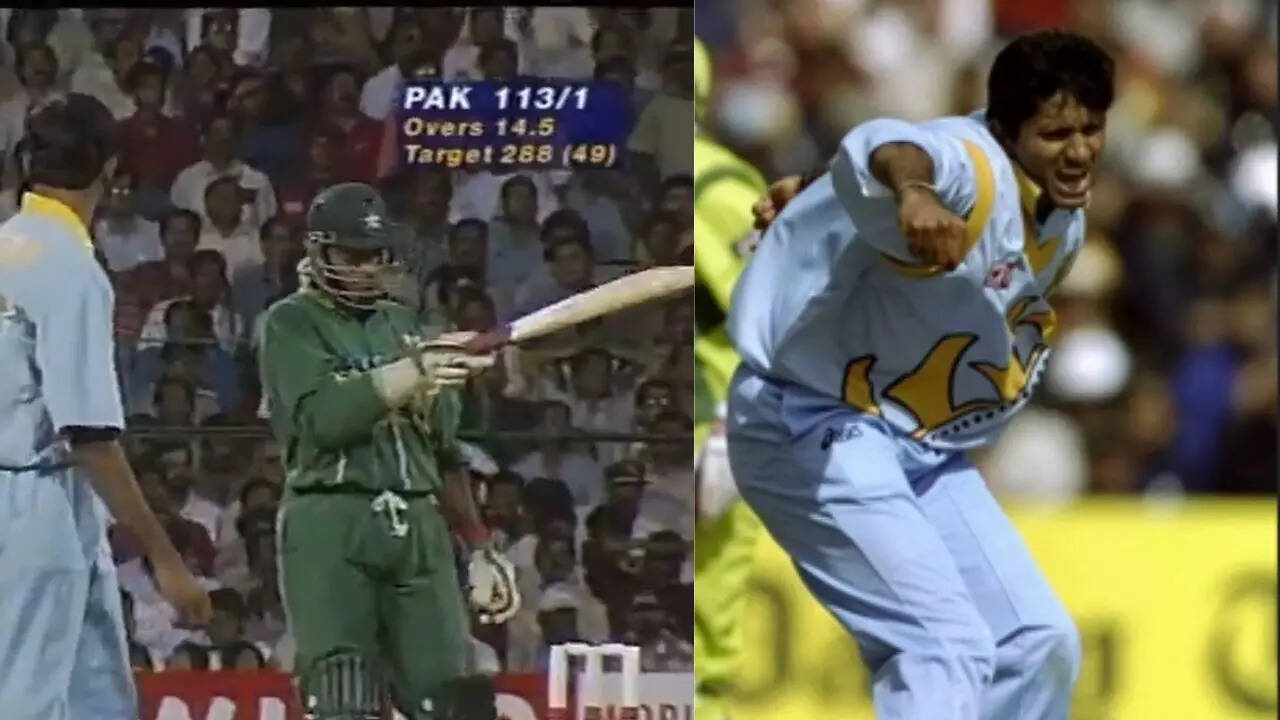 When Venkatesh Prasad's brutal response to PAK batter lit up 1996 World Cup