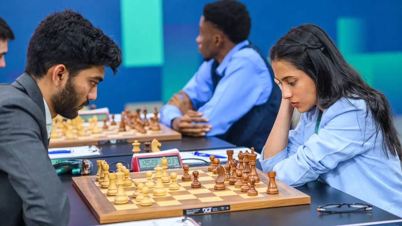 Grand Swiss: Nihal shares lead; Gukesh, Divya play out 103-move draw