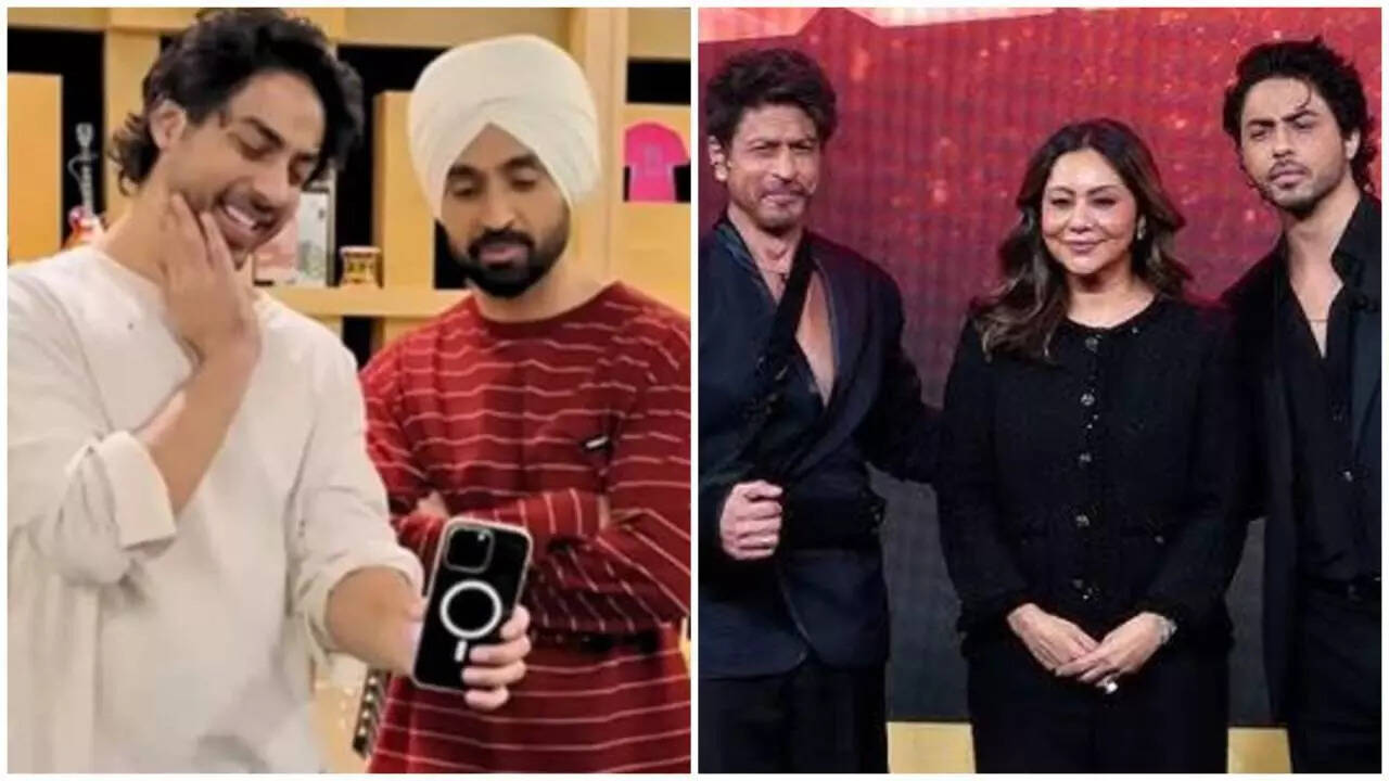 Diljit recalls first meeting Aryan after SRK’s note