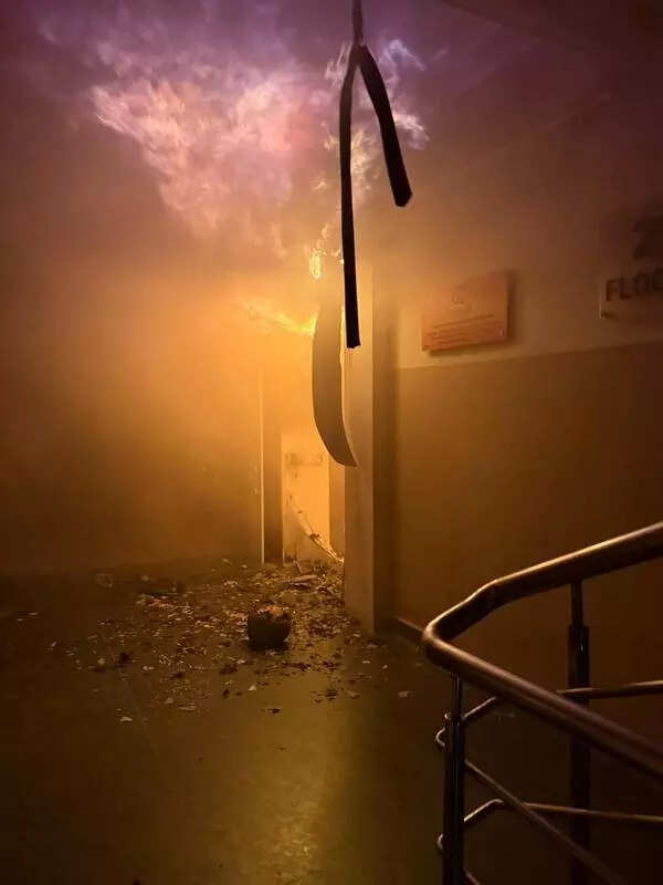 Fire breaks out at software office in Madhapur