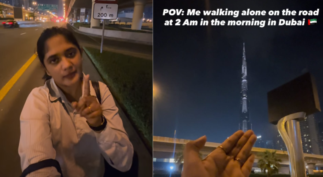 "Only in Dubai”: Indian woman praises city’s safety while walking alone at 3am in viral video