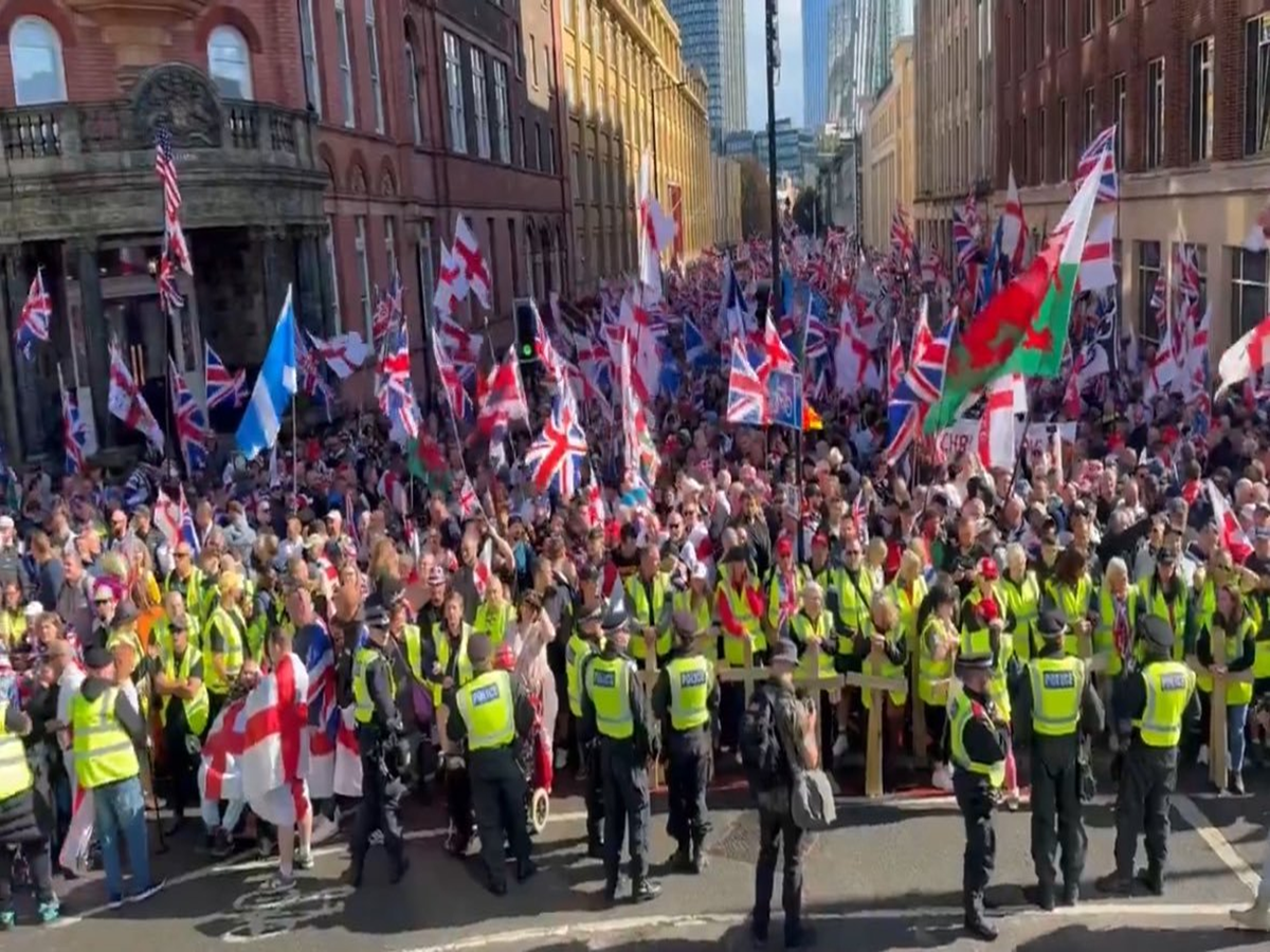 'Tapping into social disquiet’: Minister on large turnout at UK anti-immigration rally