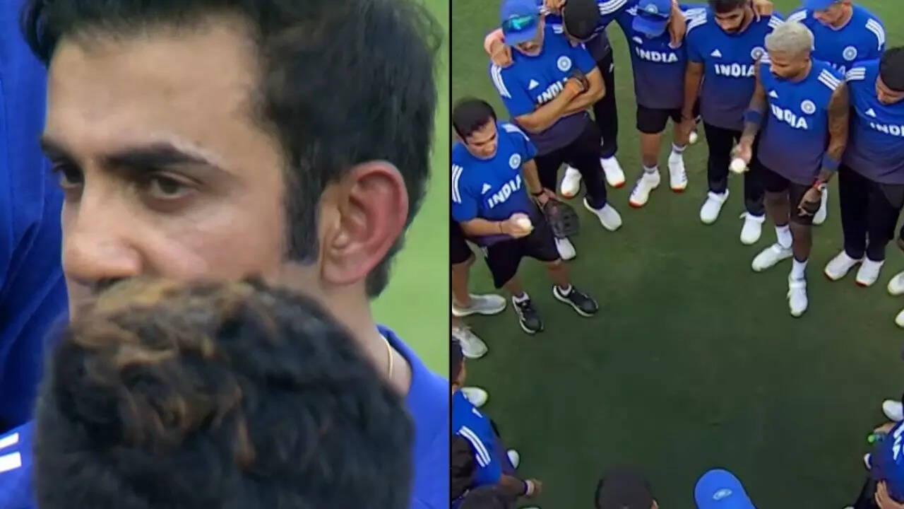 Watch: Fired-up! Gambhir turns up the heat in pre-match huddle