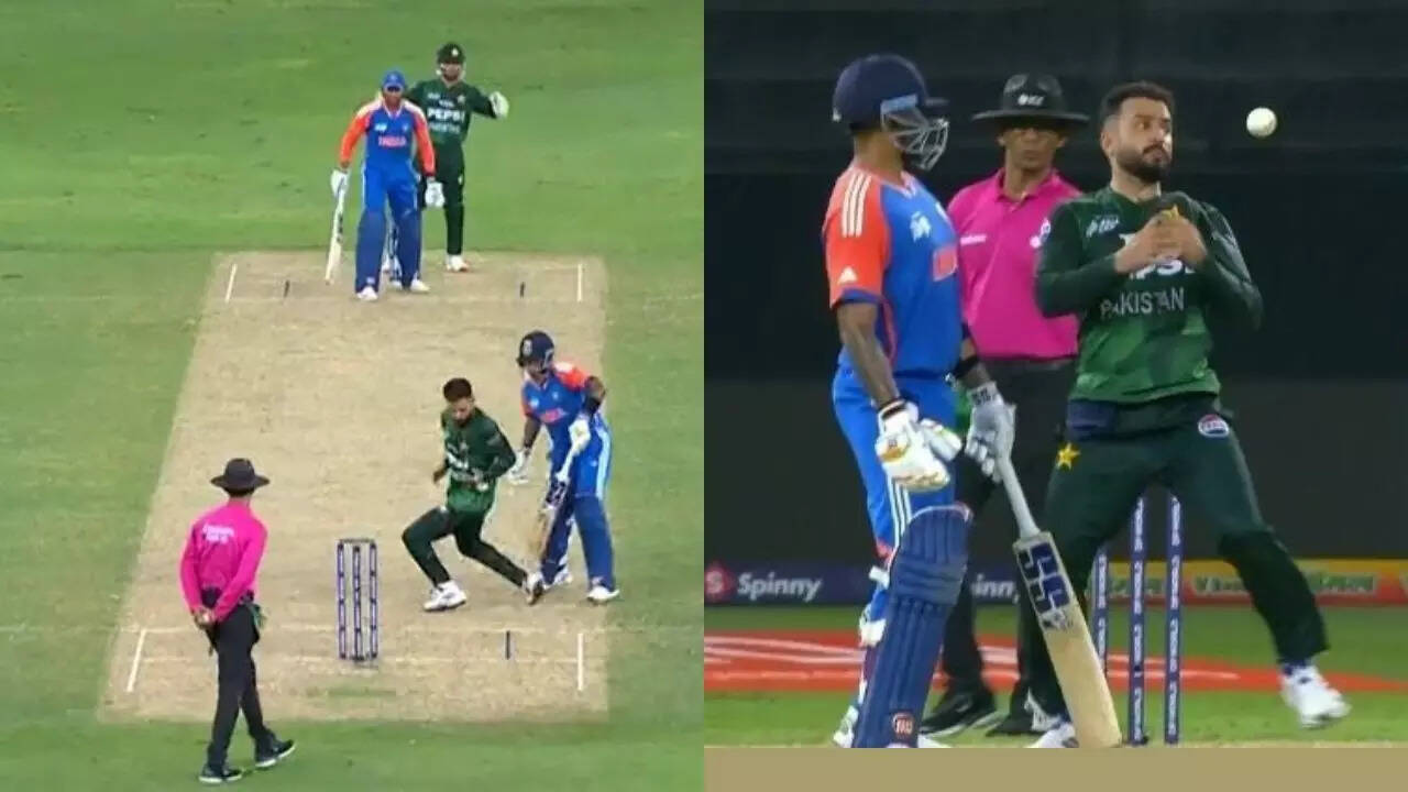 Asia Cup: Comedy of errors! Nawaz makes a mess of easy catch