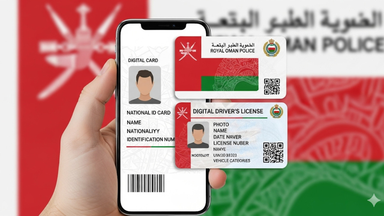 No more paper! Oman residents can now legally use digital copies of their national IDs and driver’s licenses