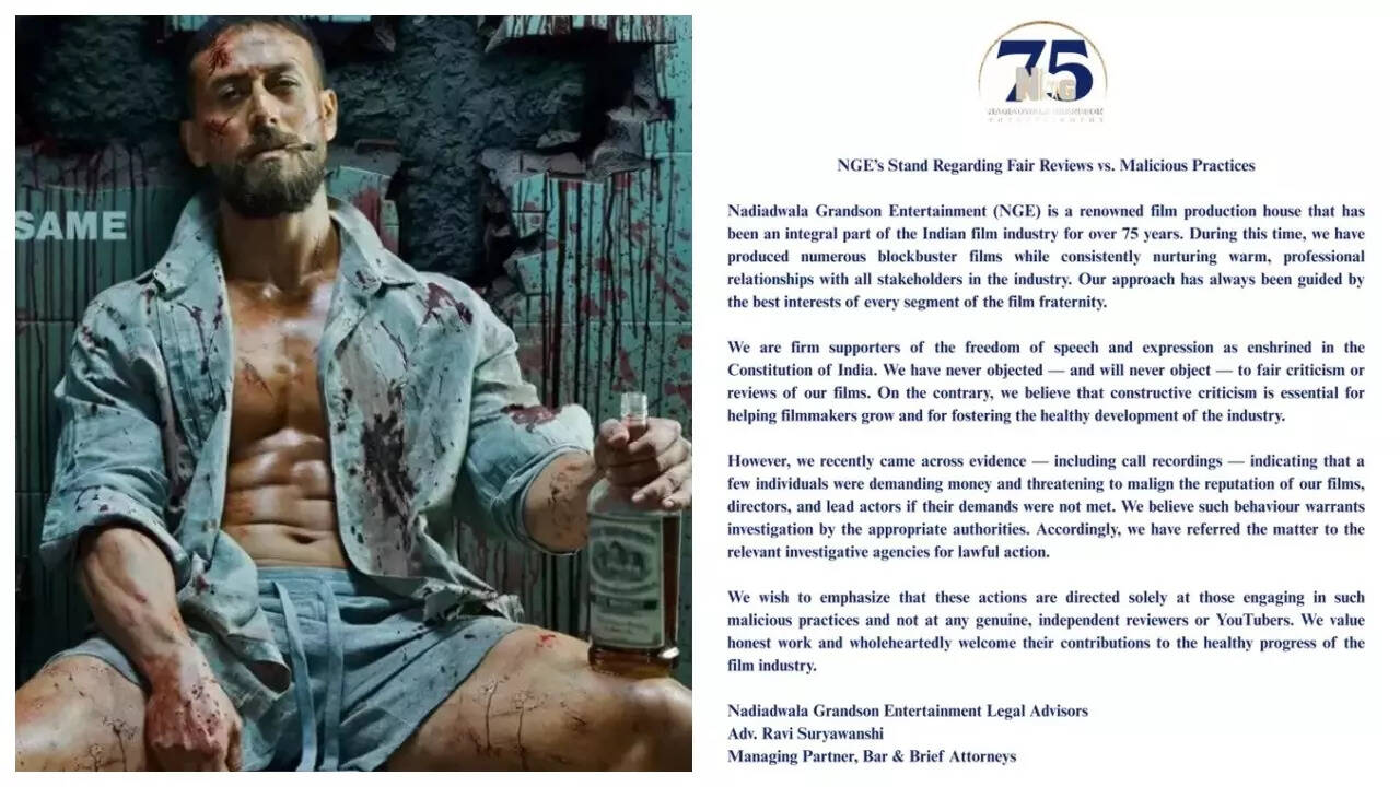 'Baaghi 4' makers file complaint over 'extortion threats'