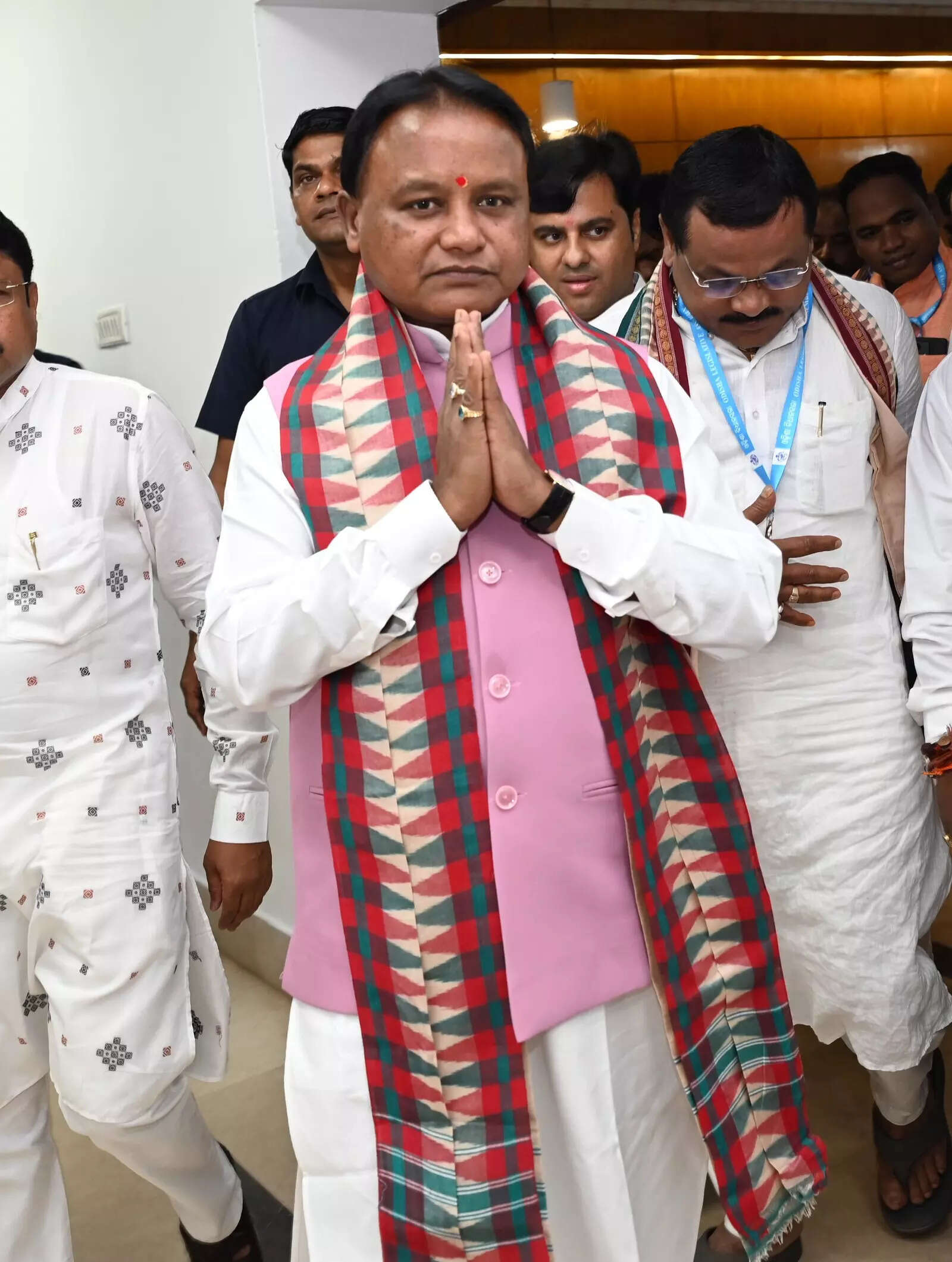 Odisha CM lays foundation stone of plywood company