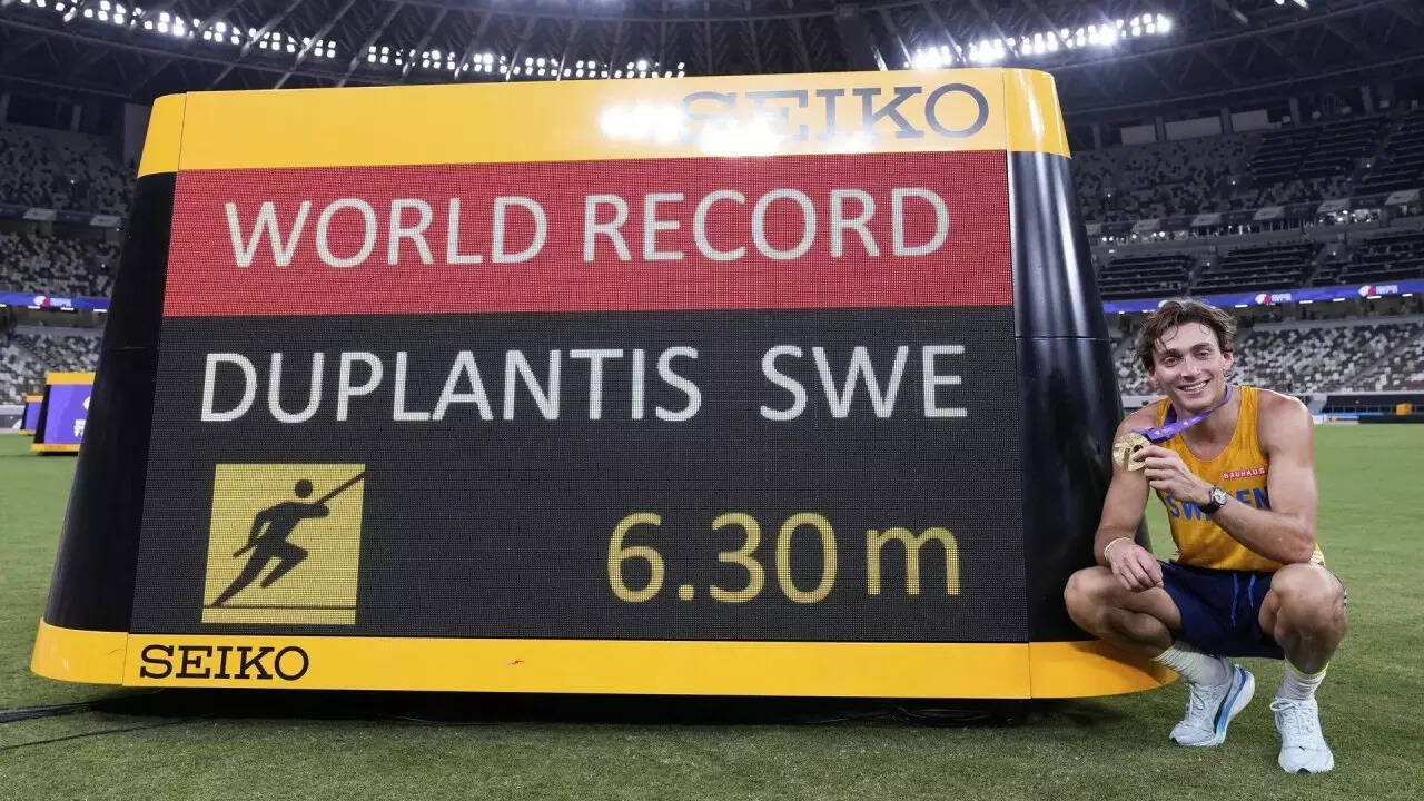 Duplantis breaks world record for 14th time; New Zealand's Beamish makes history