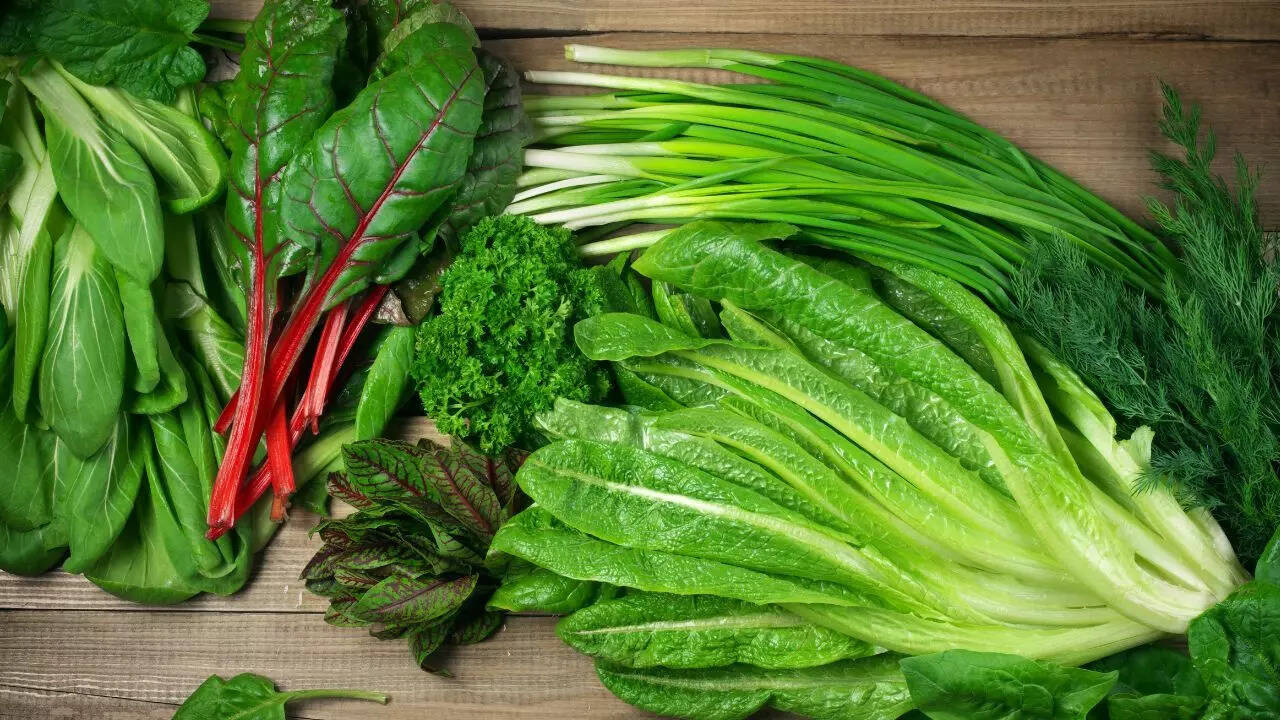 Leafy green vegetables