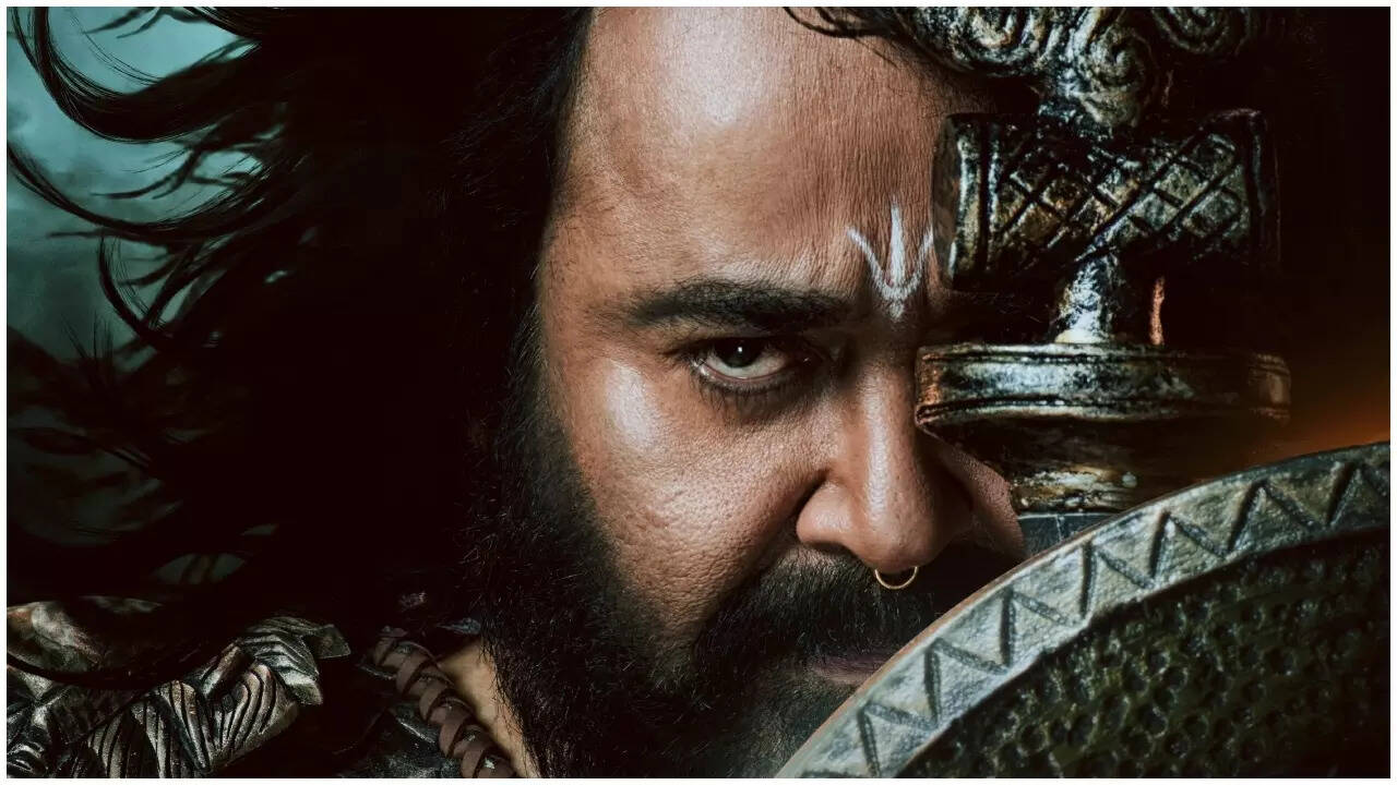 'Vrusshabha' first look: Mohanlal stands out as fierce warrior