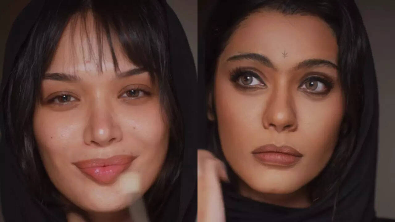 This Iranian makeup artist turned herself into Kajol