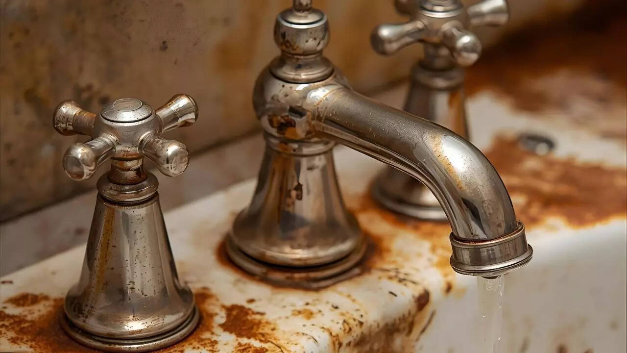 How to remove rust and white marks from bathroom taps quickly and restore their shine