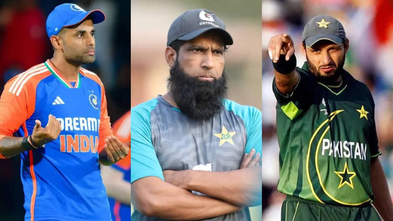 Mohammad Yousuf cites 'barking like a dog' remark on Shahid Afridi after abusing Suryakumar Yadav