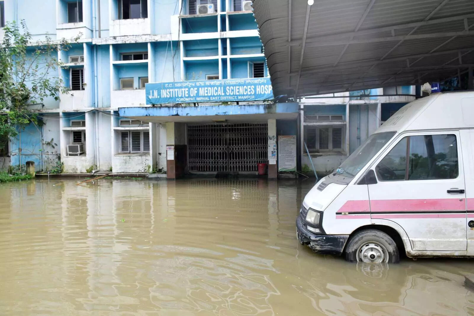 Manipur floods: JNIMS orders patient evacuation; govt offices inundated, medical services hit