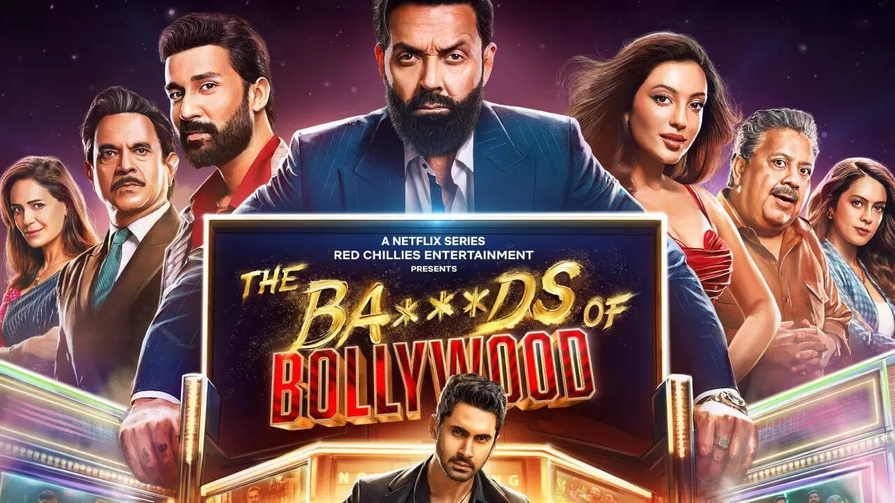 Why does 'The Ba***ds of Bollywood' have 3 asterisks?