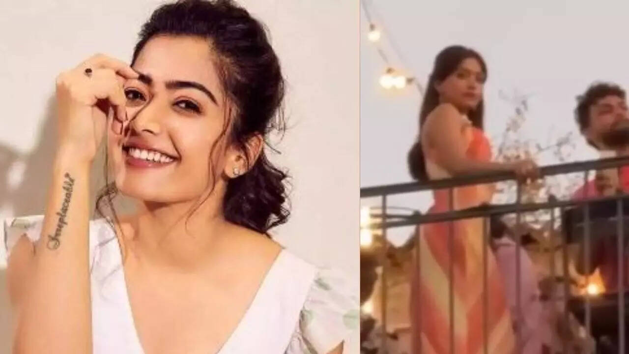 Rashmika Mandanna’s 'Cocktail 2' look revealed: PICS