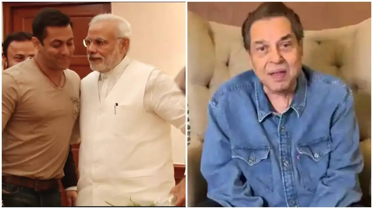 Salman Khan and Dharmendra wish PM Modi on his 75th birthday