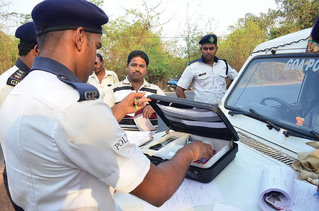 In South Goa, 1,800 traffic fines during safety week