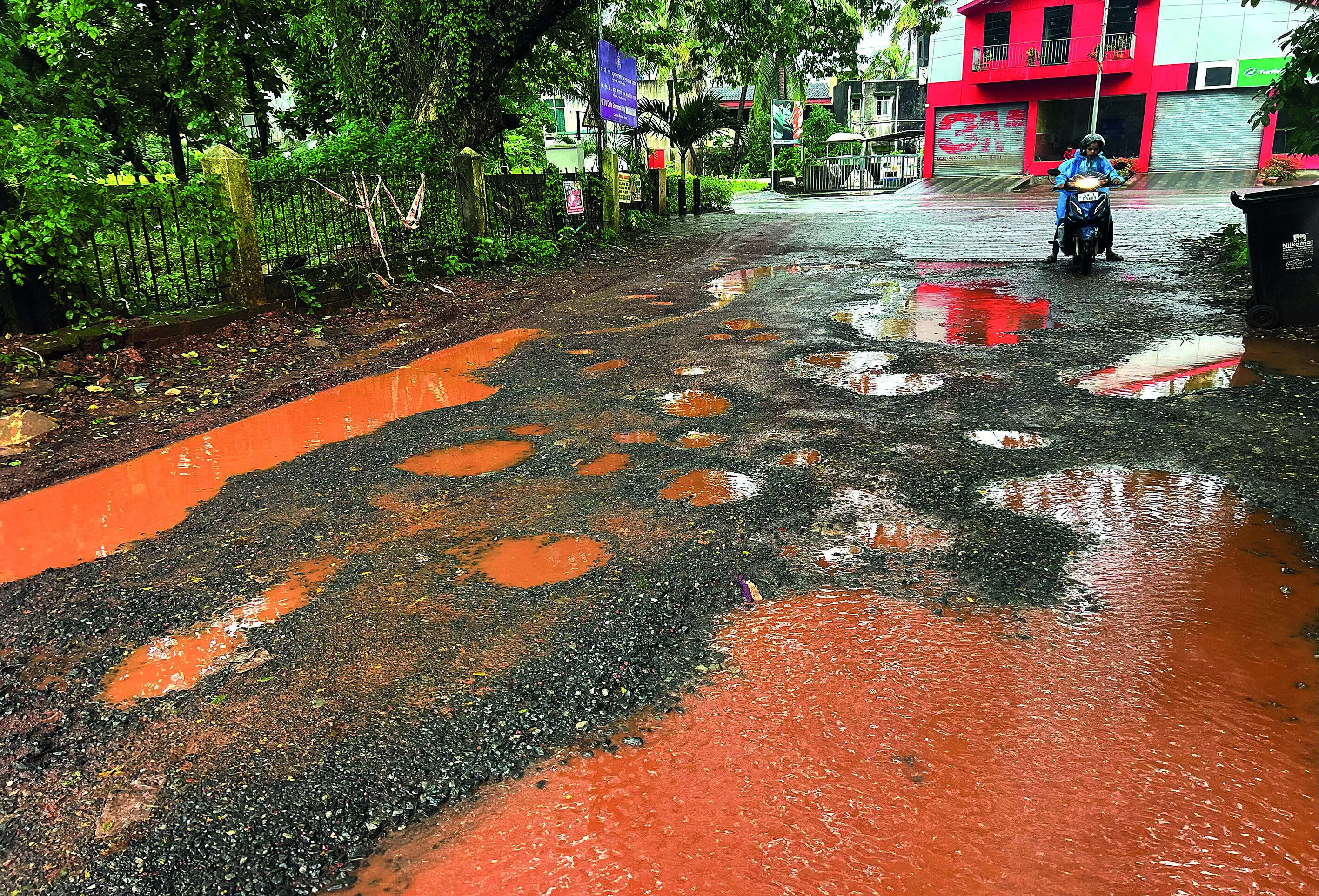 Rain momentum slows, but yellow alert today