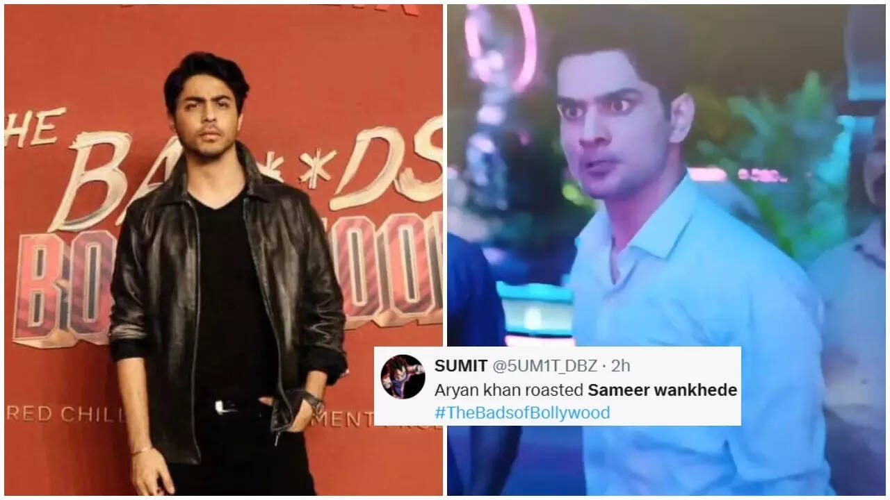 Netizens feel Aryan took a DIG at Sameer Wankhede in his show