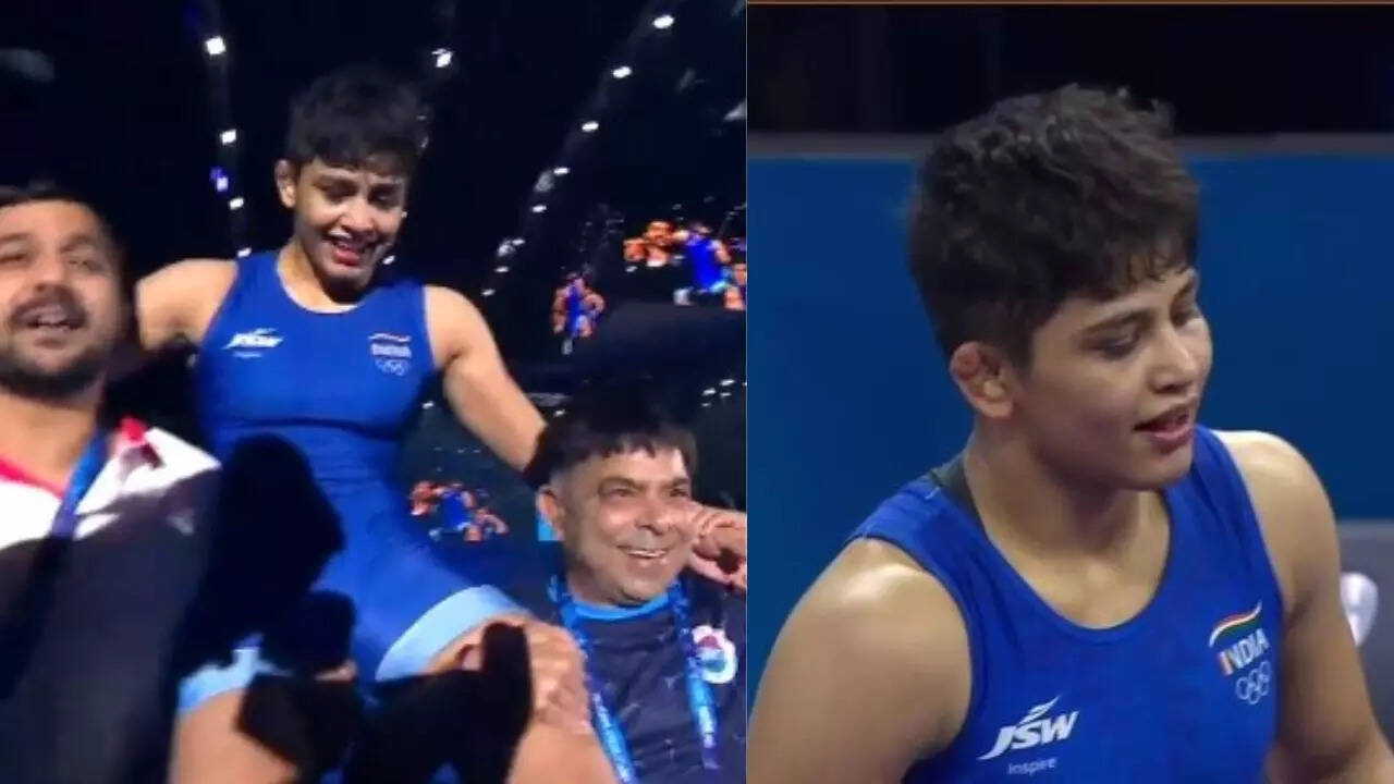 World Wrestling C'ships: Antim Panghal salvages bronze after semi-final heartbreak