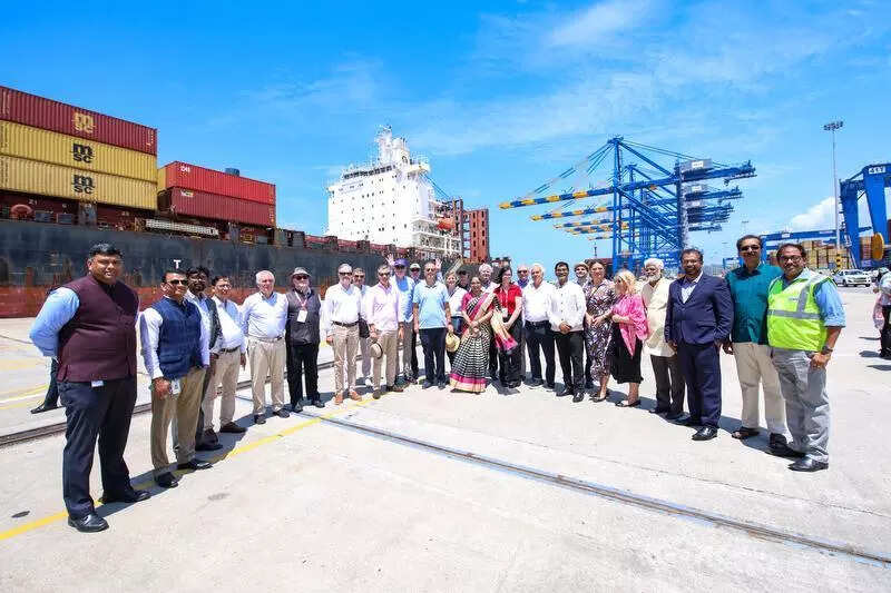 European delegation visits Vizhinjam seaport