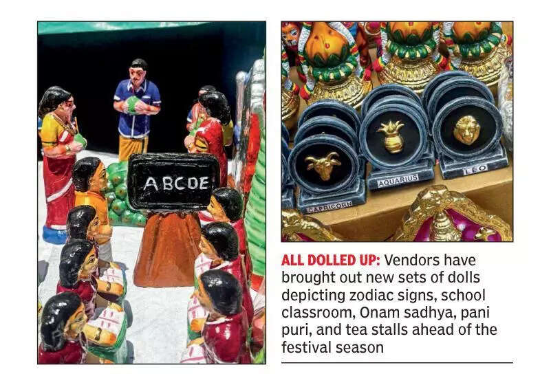 Street food, zodiac signs spark kolu fever ahead of Navaratri