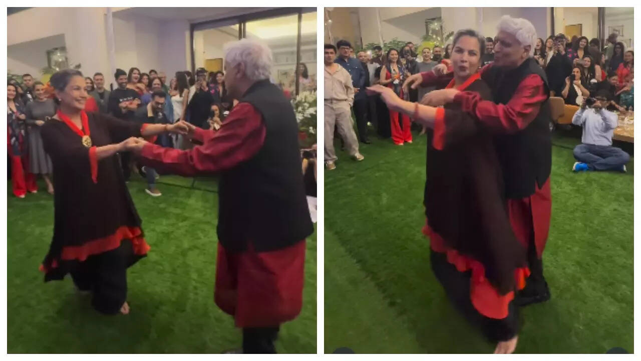 Shabana-Javed dancing to 'Pretty Little Baby': WATCH