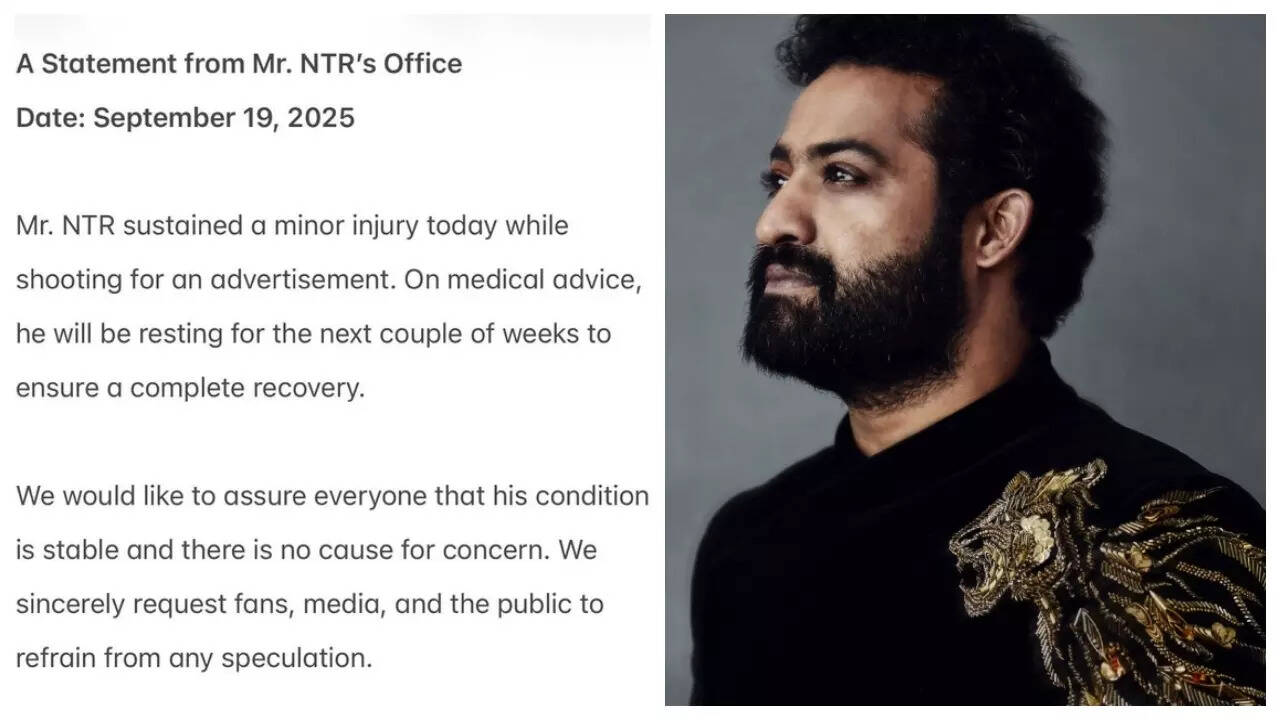 Jr NTR injured during ad shoot - Details Inside
