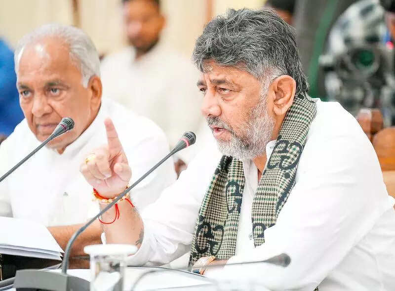 BJP slams Shivakumar over blackmail remark, says it reeks of arrogance