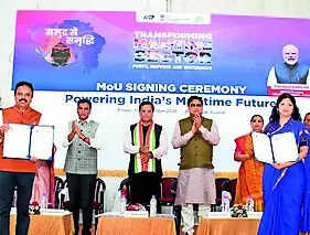 Odisha signs Rs 46,200 crore maritime infrastructure deals