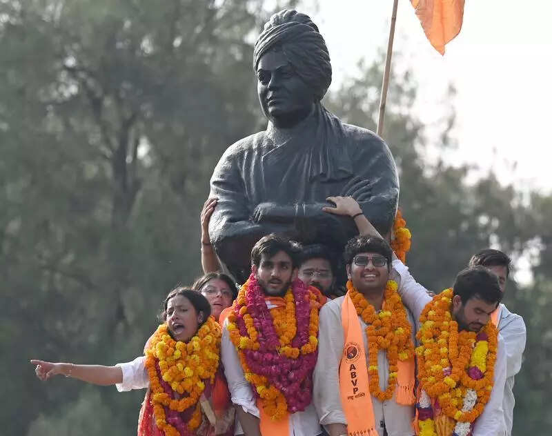 Saffron Rush In Election Of Wide Margins