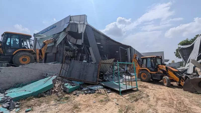 10 days after attack on demolition team, 12 illegal warehouses razed in Manesar