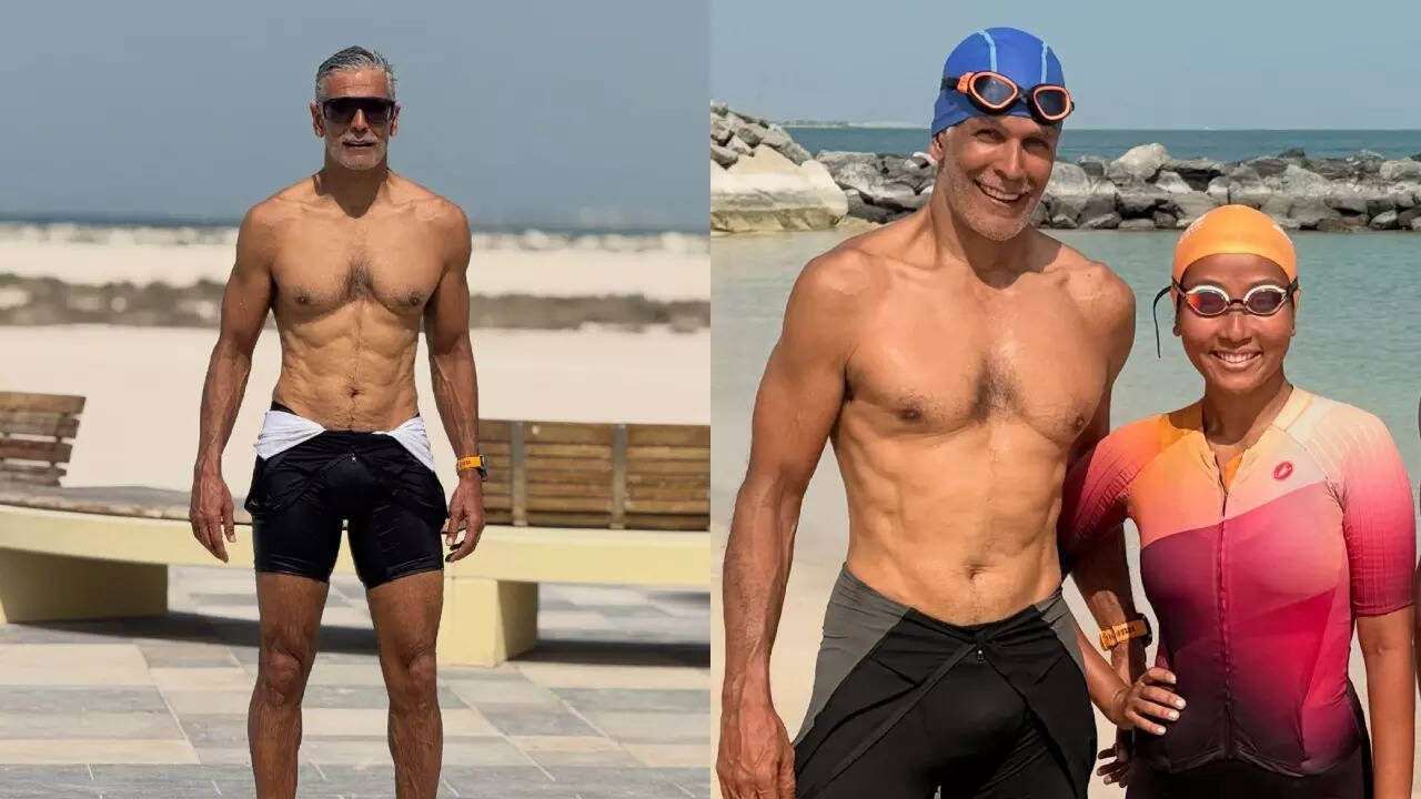 Milind flaunts abs at 59, his wife reveals it wasn't made in the gym