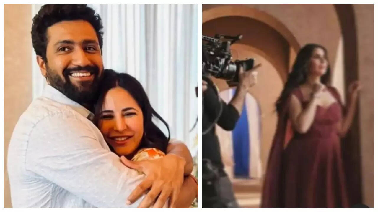 Pic of Katrina flaunting her baby bump during an ad shoot goes viral