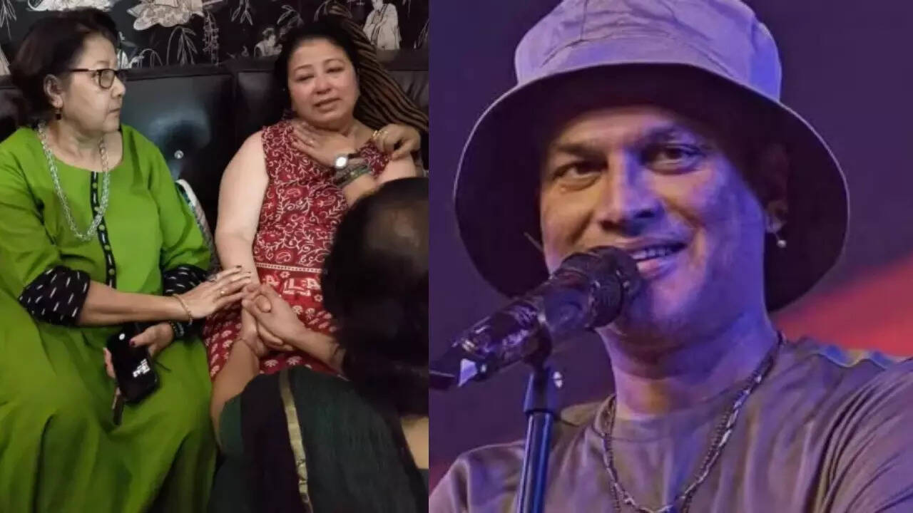 Zubeen's wife Garima is inconsolable in viral PIC after his demise