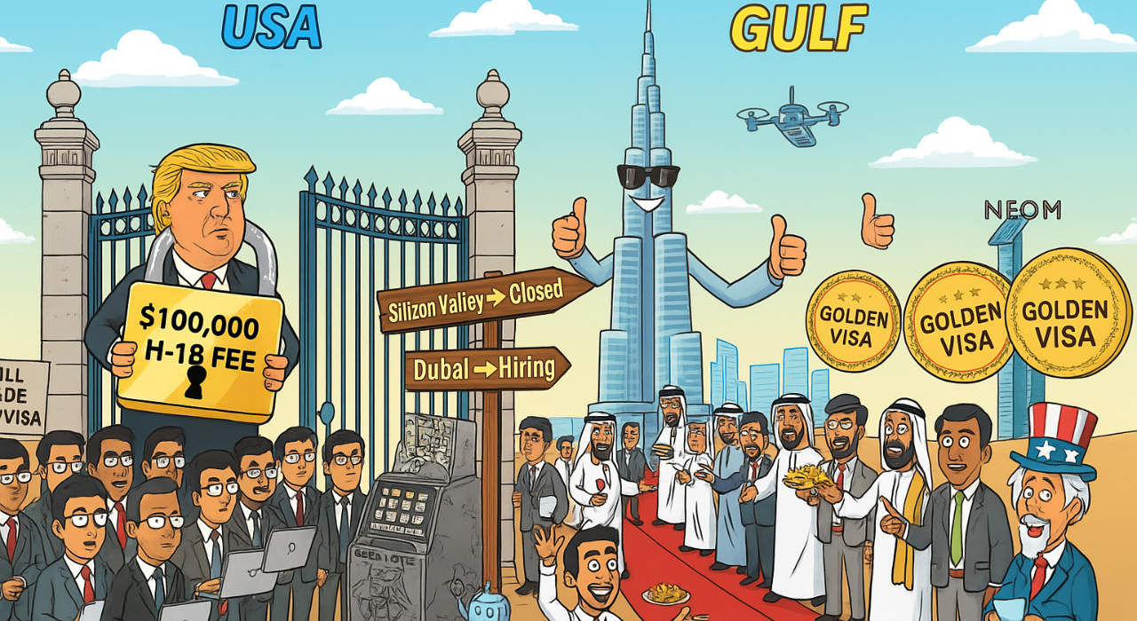 Trump H-1B Visa Hike: Why UAE, Saudi, Qatar might be better options for Indians looking to go abroad