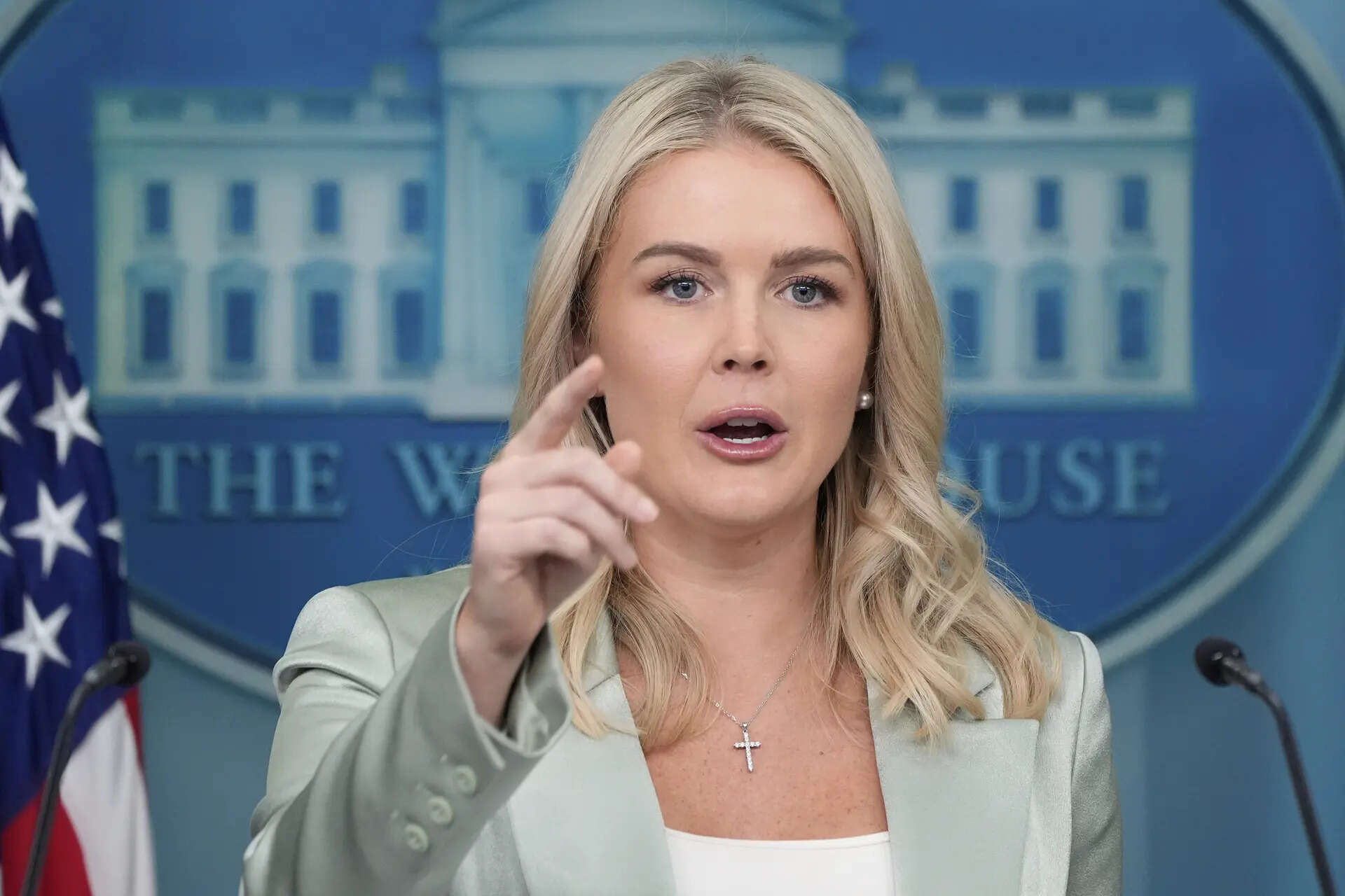 ‘President had no idea’: Karoline Leavitt denies White House role in ABC shelving Kimmel