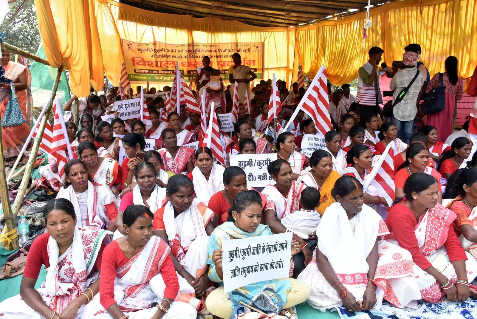 Tribals to block ‘politically motivated’ Kurmi’s ST status bid