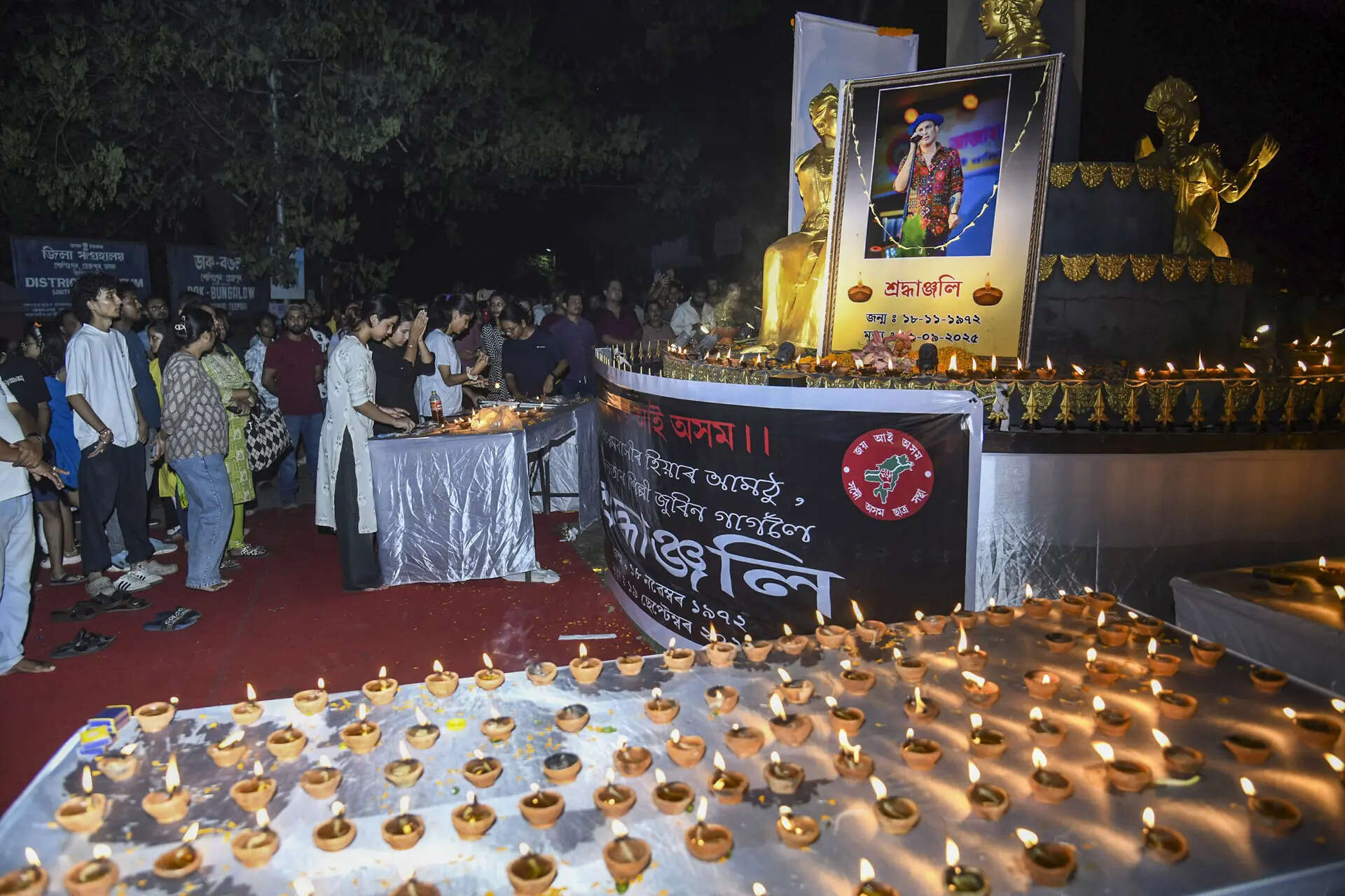 Assam comes to standstill as fans pay heartfelt tributes