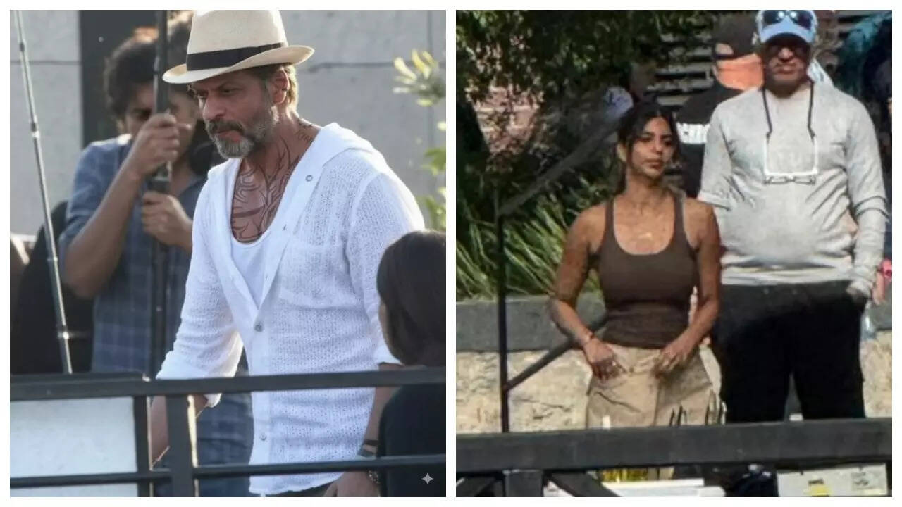 'King': SRK, Suhana, Abhishek, DP's FIRST LOOK out!