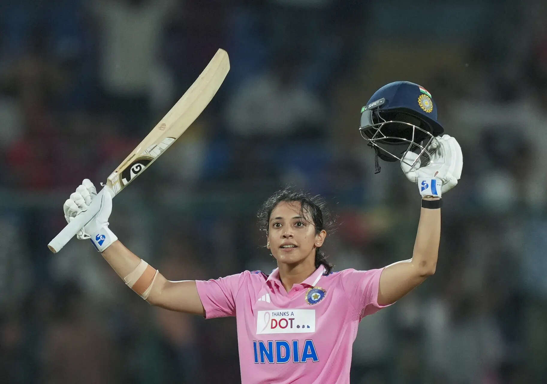 Smriti Mandhana’s blazing century not enough as Australia edge India to win ODI series 2-1