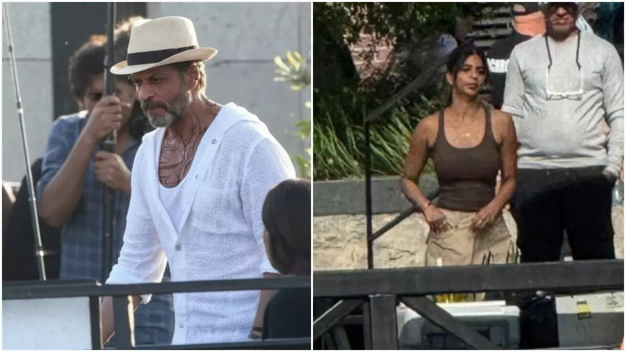 ‘King’: SRK and Suhana impresses with looks in LEAKED PICS