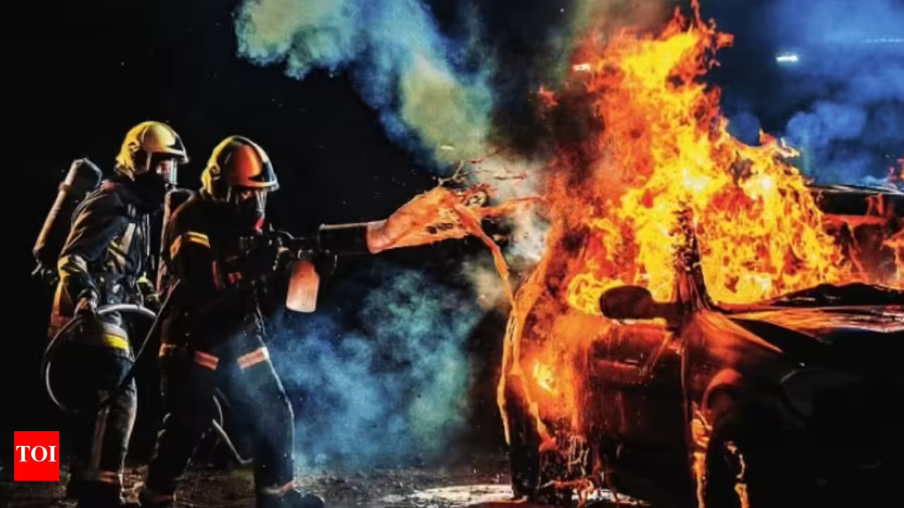 AAP functionary attacked in Ludhiana, car set on fire; gunshots fired in alleged drug mafia retaliation