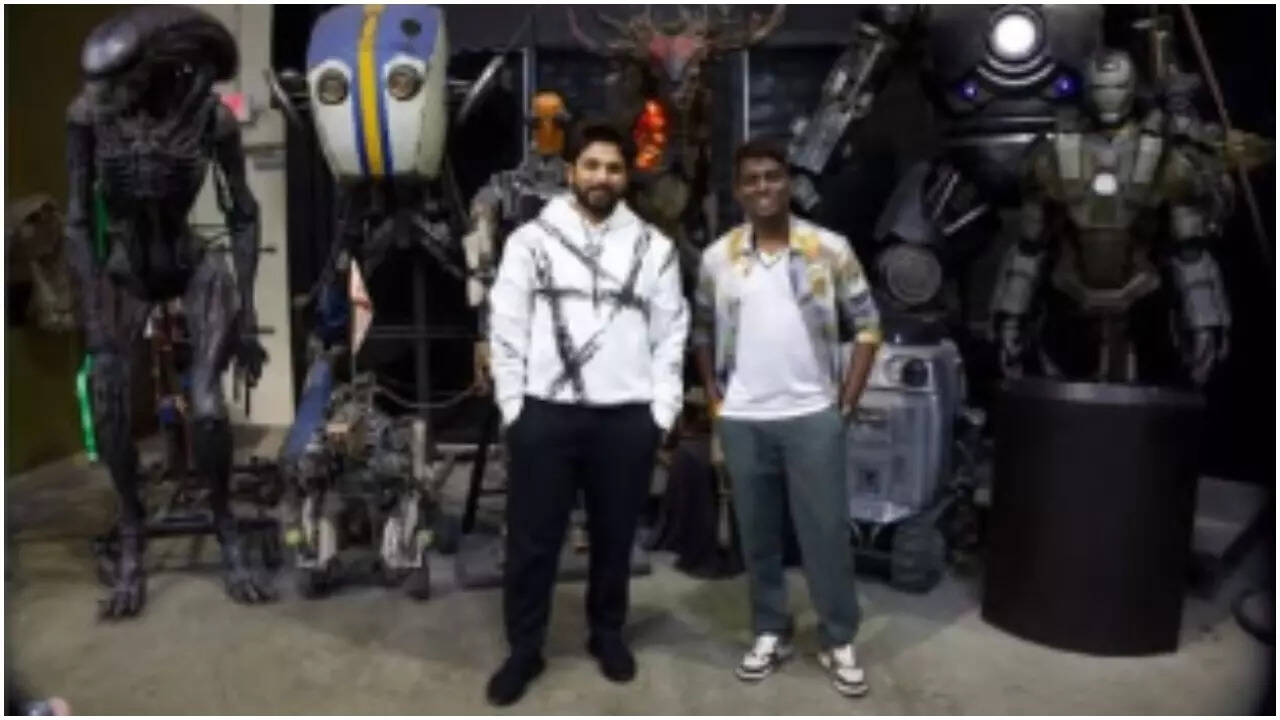 Allu wishes 'AA22xA6' director Atlee with a heartfelt post