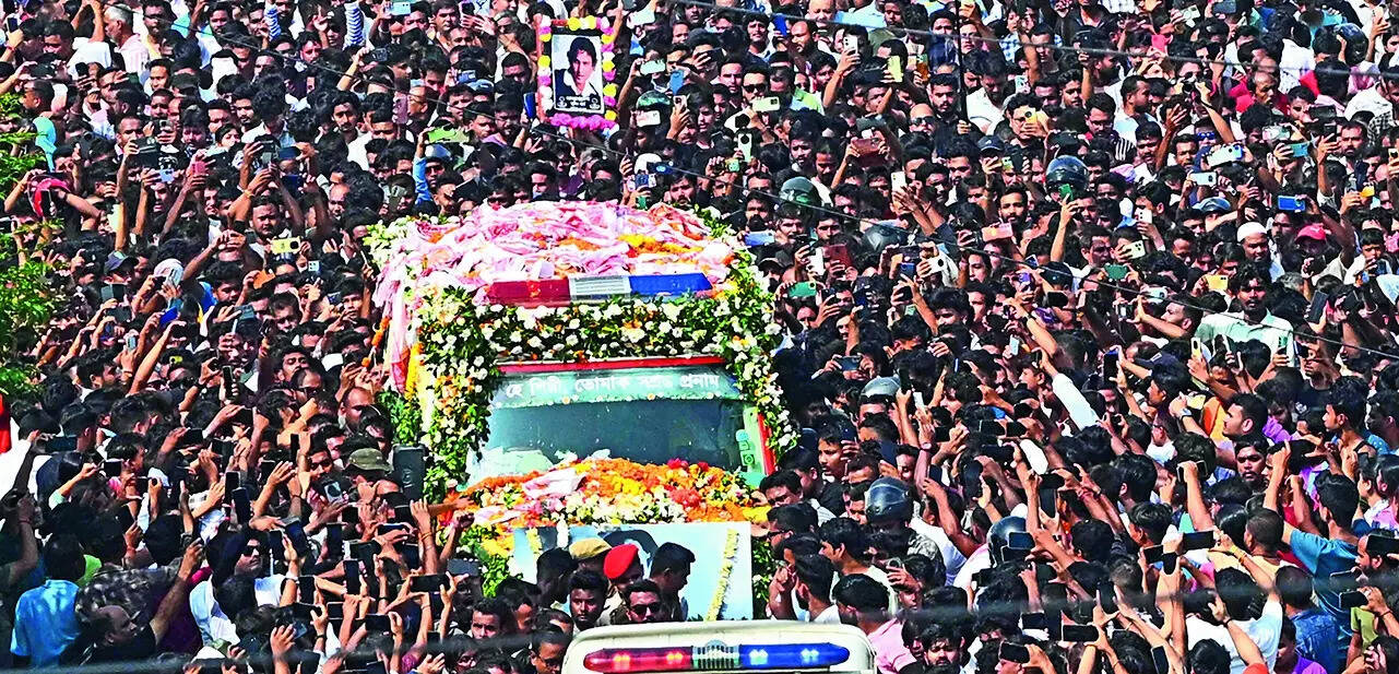 Zubeen’s last rites with state honours scheduled on Tue